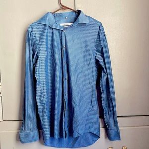 Perry Ellis Portfolio, slim fit, 15 1/2, 34/35, button down